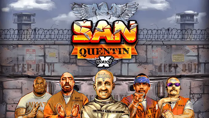 San Quentin xWays official game logo and inmates artwork